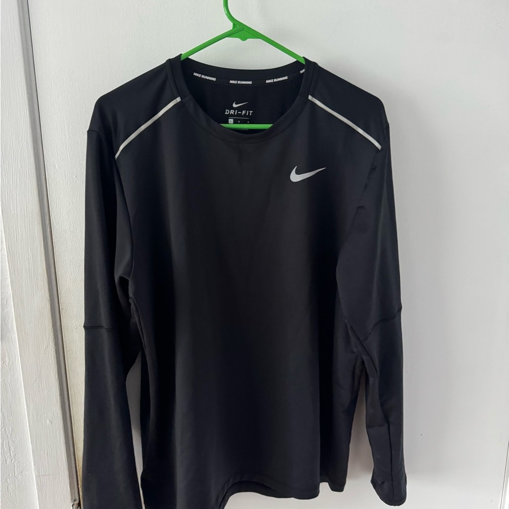 Nike Black Long Sleeve Dri-FIT Shirt